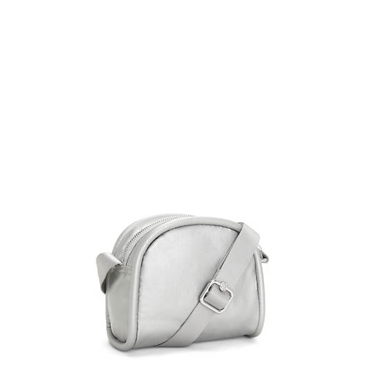 Sacs Crossbody Kipling Jesper Metallic Argent | FR 2032ZU